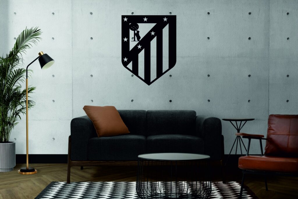FONDO4SF Cuadro Atlético de Madrid – 1 pieza, 40 × 30 cm